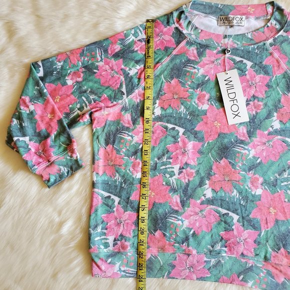 Wildfox Island Holiday Sommers Sweatshirt Size S NWT - Picture 15 of 16